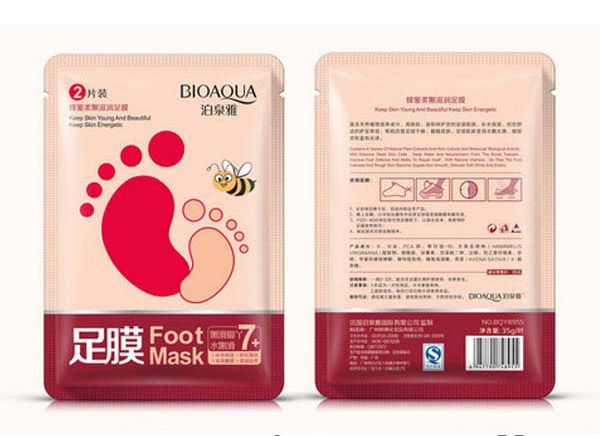 ماسک عصاره عسل لایه بردار پا بیوآکوا BIOAQUA