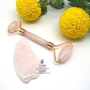 تصویر ماساژور صورت جید رولر Jade Roller